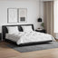 Dyne med pude 3 stk. Hvid Microfiber