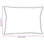 Dyne med pude 3 stk. Hvid Microfiber