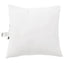 Dyne med pude 3 stk. Hvid Microfiber