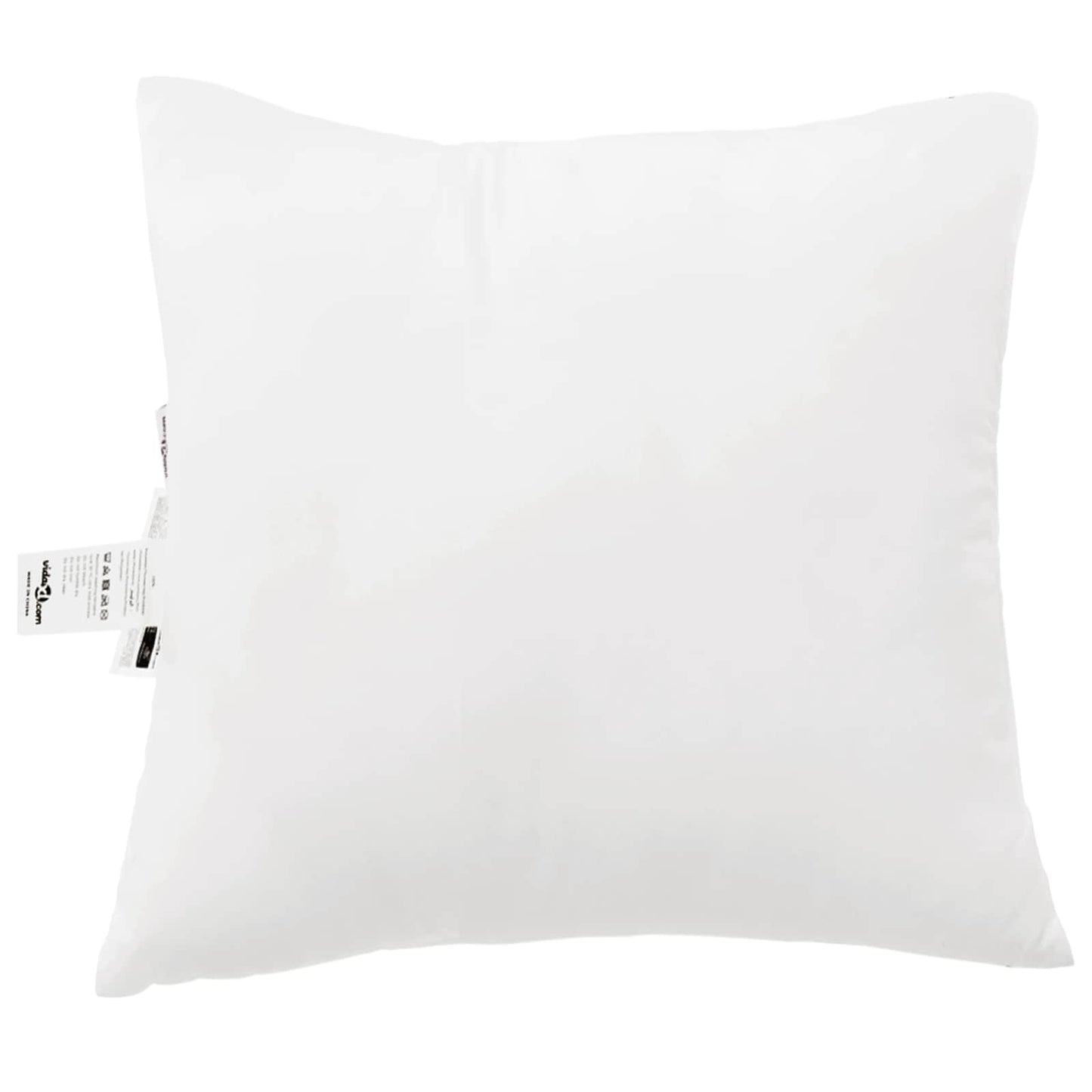 Dyne med pude 3 stk. Hvid Microfiber