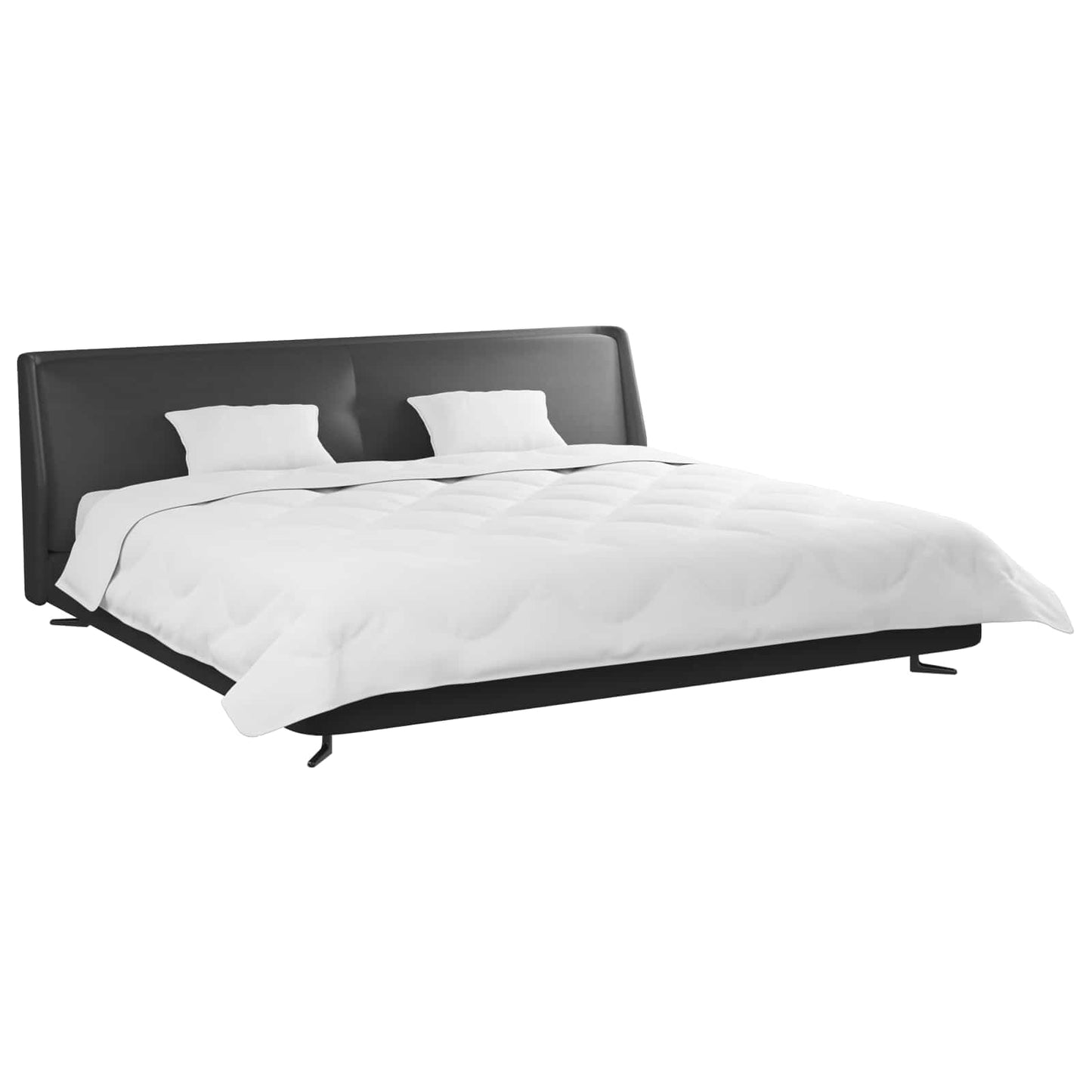 Vinter dyne med pude 3 stk. Hvid Microfiber