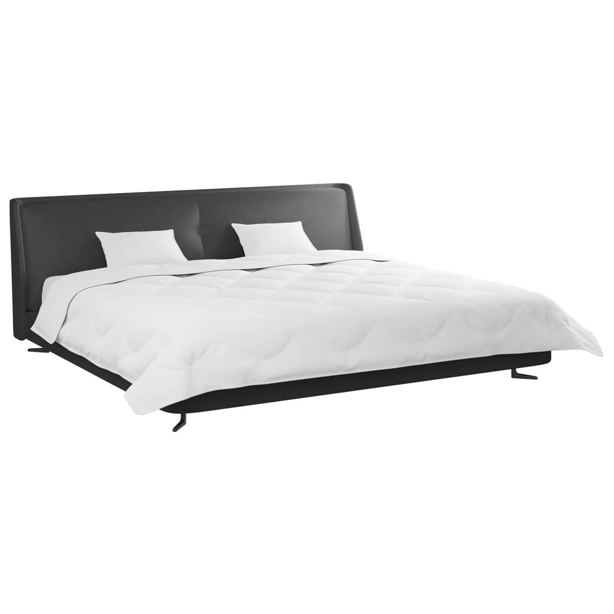 Vinter dyne med pude 3 stk. Hvid Microfiber