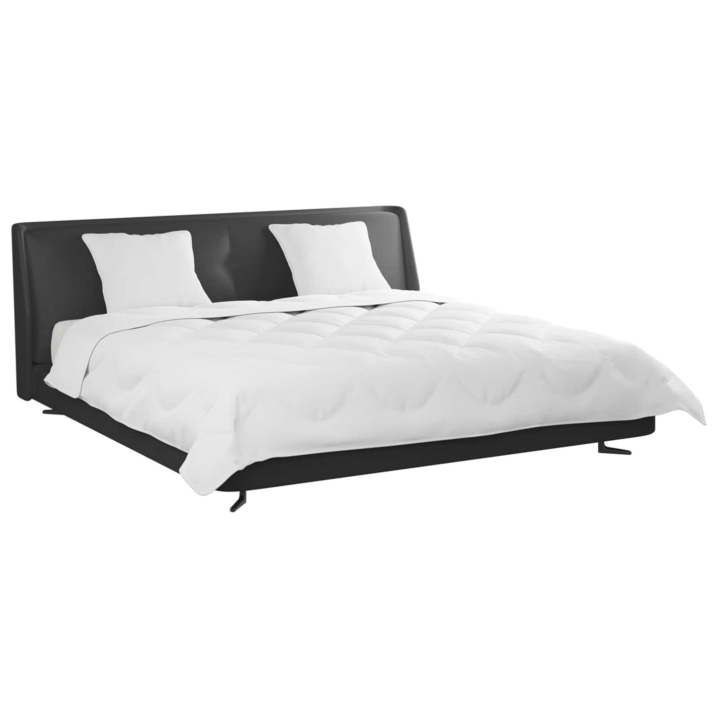 Dynebetræk Sæt med pude 3 stk. Hvid Microfiber