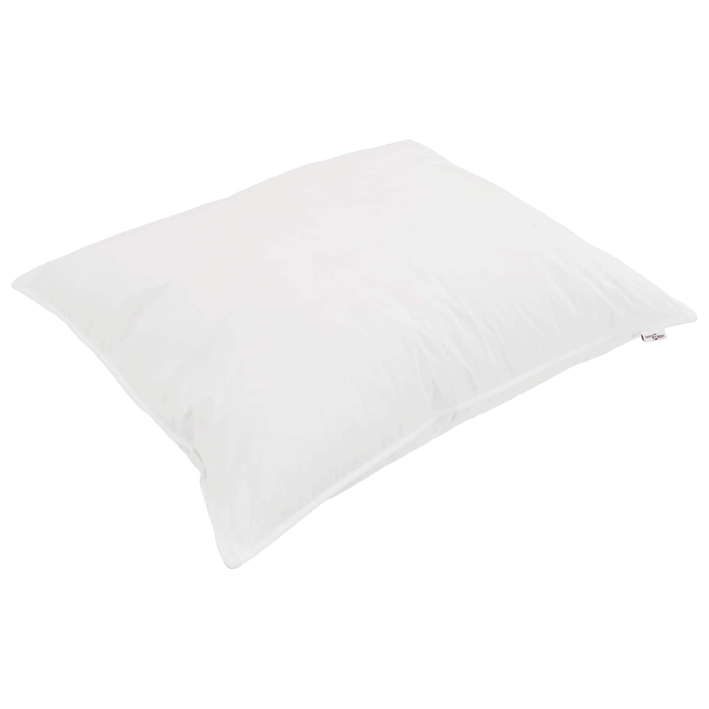 Dyne med puder med pude 3 stk. Hvid Microfiber