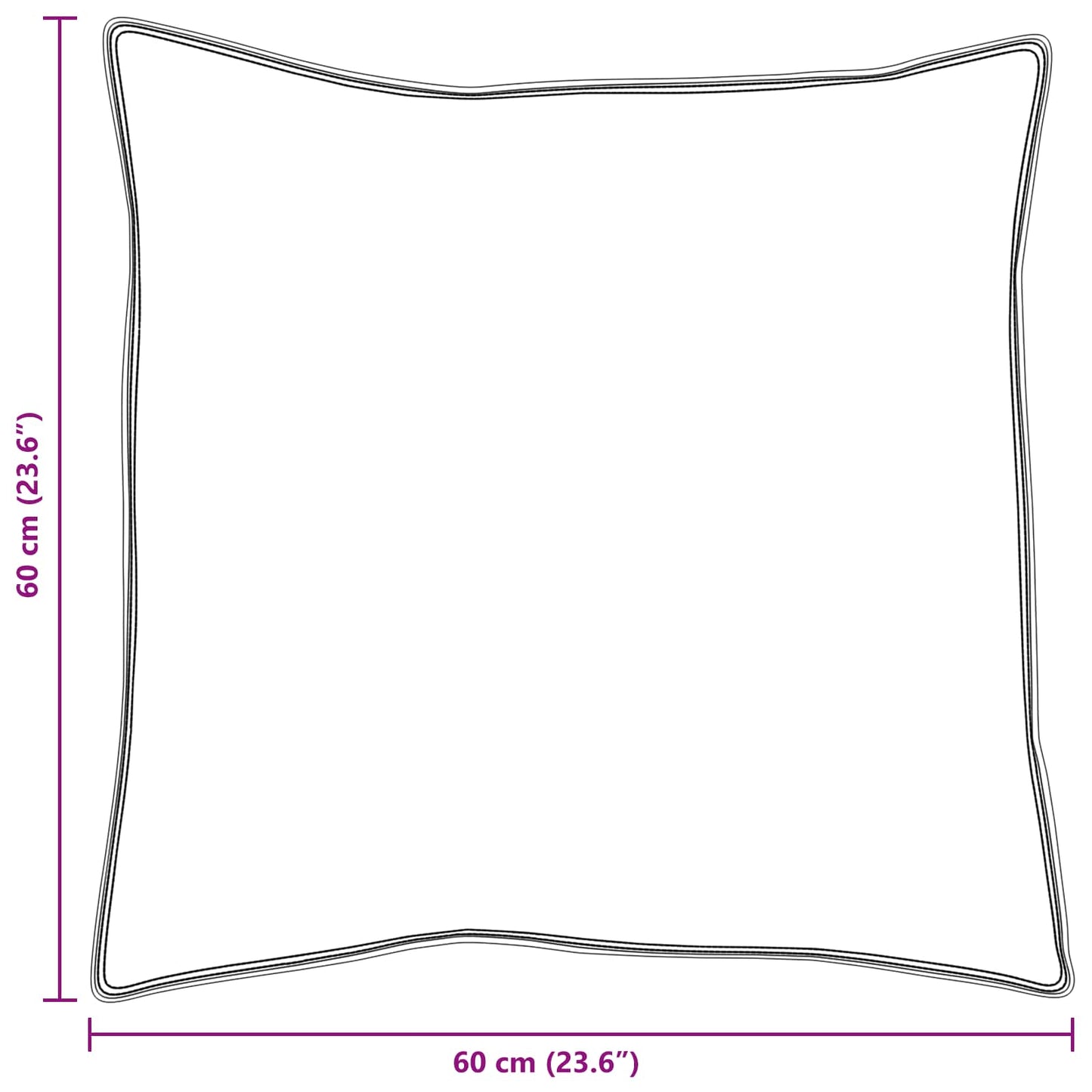 Dyne med puder med pude 3 stk. Hvid Microfiber