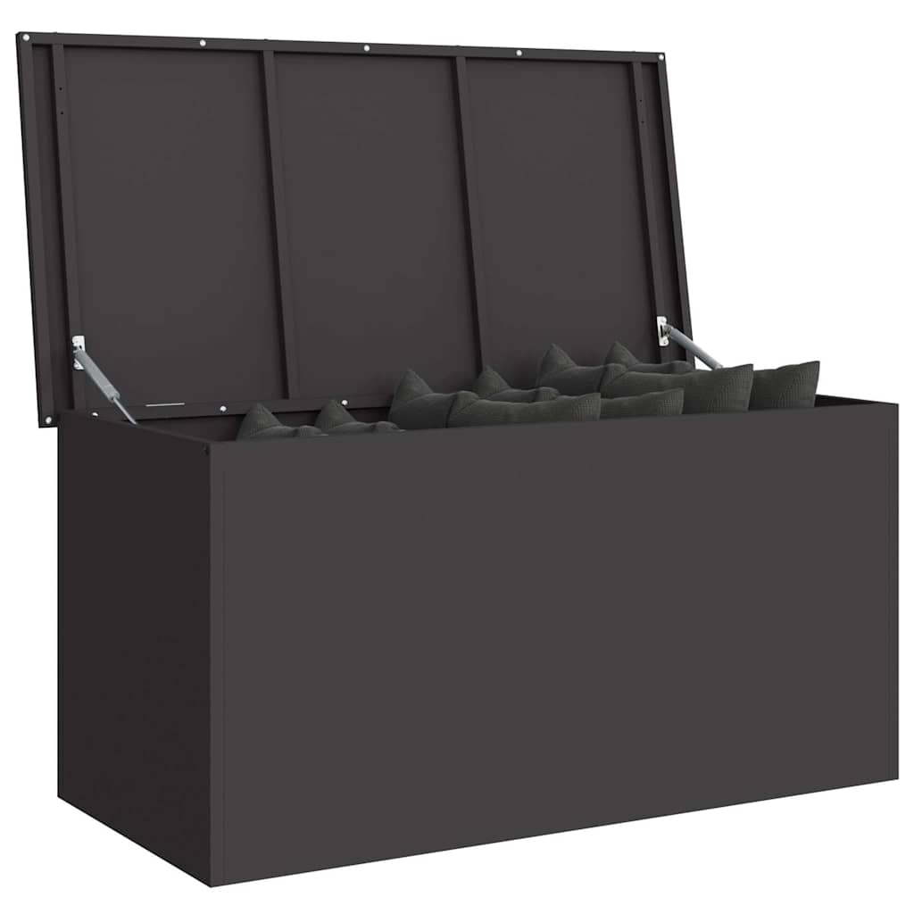 Have opbevaringspude kasse Galvaniseret stål 100 x 50,5 x 50 cm
