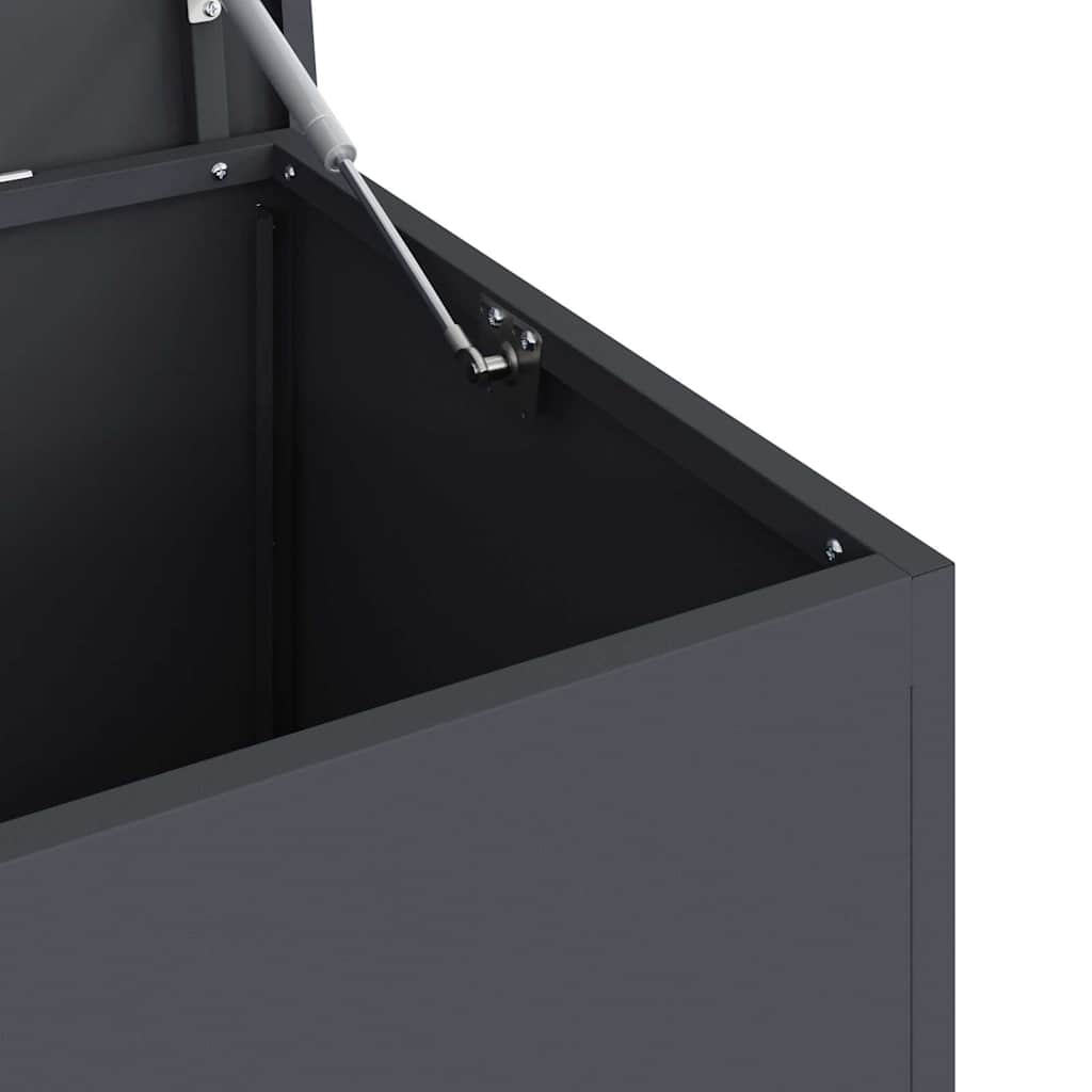 Have opbevaringspude kasse Galvaniseret stål 100 x 50,5 x 50 cm