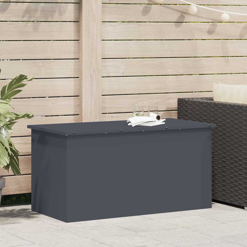 Have opbevaringspude kasse Galvaniseret stål 100 x 50,5 x 50 cm