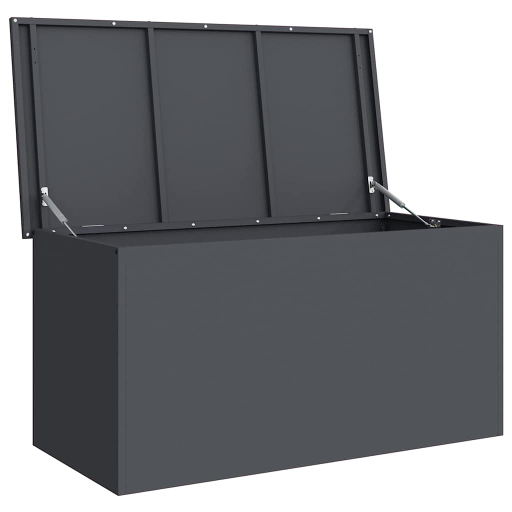 Have opbevaringspude kasse Galvaniseret stål 100 x 50,5 x 50 cm