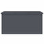 Have opbevaringspude kasse Galvaniseret stål 100 x 50,5 x 50 cm