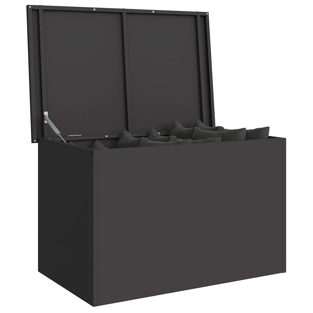 Have opbevaringspude kasse Galvaniseret stål 80 x 50,5 x 50 cm
