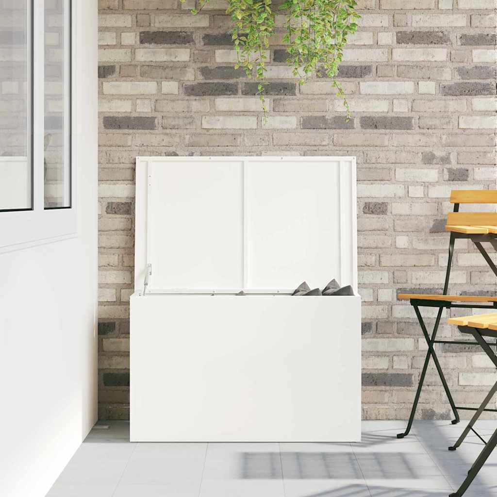 Have opbevaringspude kasse Galvaniseret stål 80 x 50,5 x 50 cm