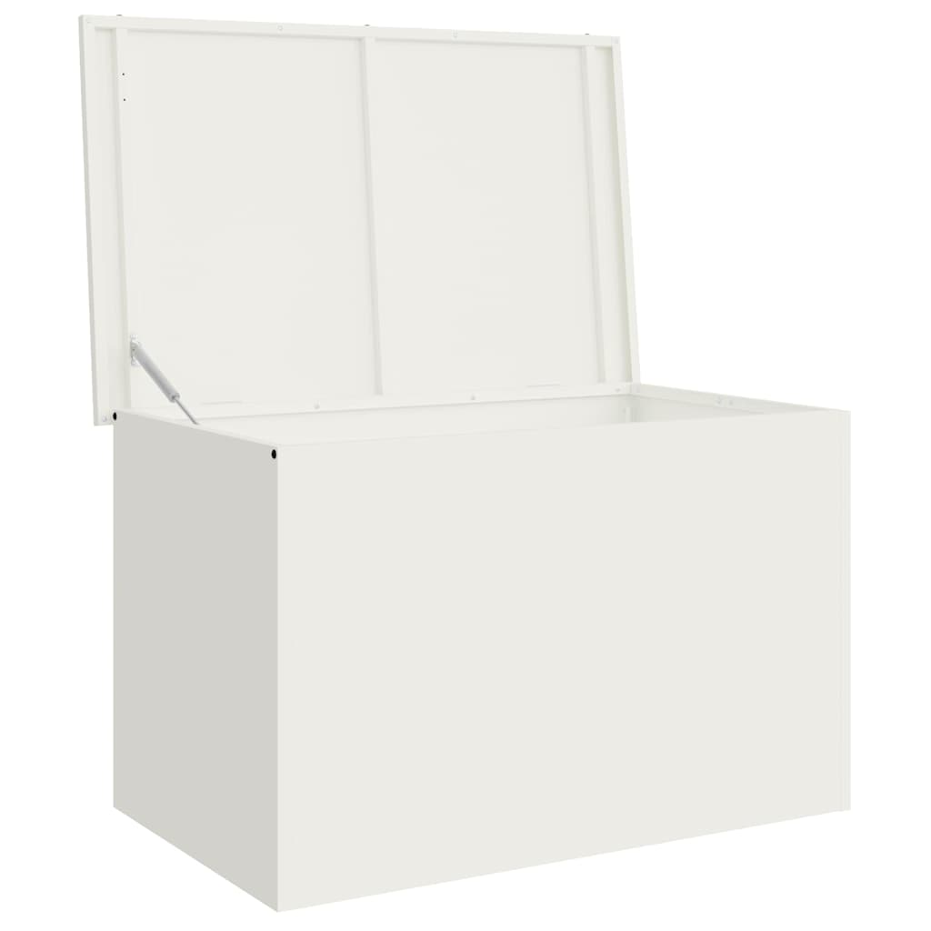 Have opbevaringspude kasse Galvaniseret stål 80 x 50,5 x 50 cm