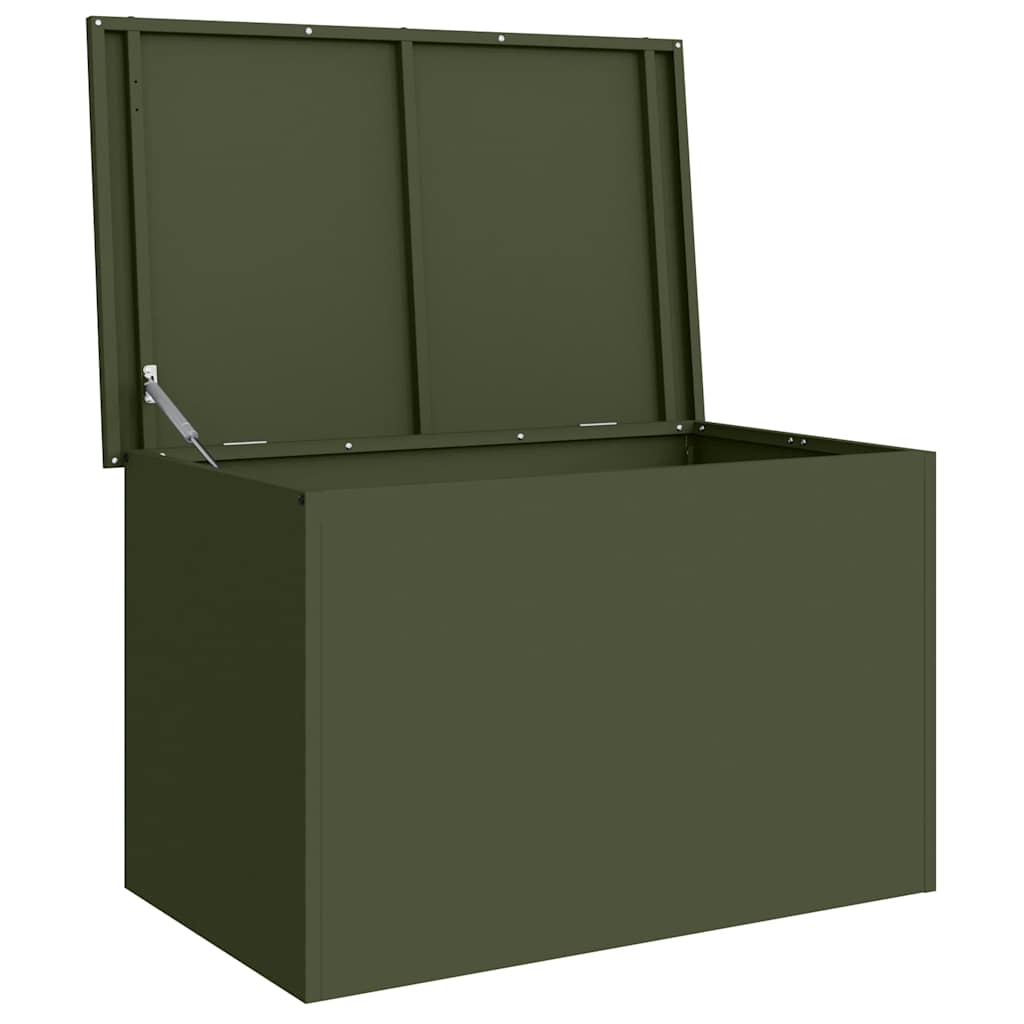 Have opbevaringspude kasse Galvaniseret stål 80 x 50,5 x 50 cm