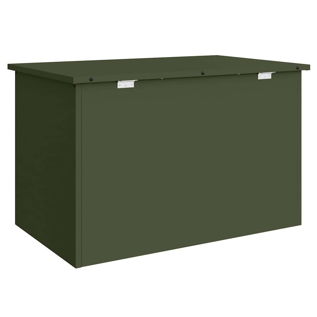 Have opbevaringspude kasse Galvaniseret stål 80 x 50,5 x 50 cm