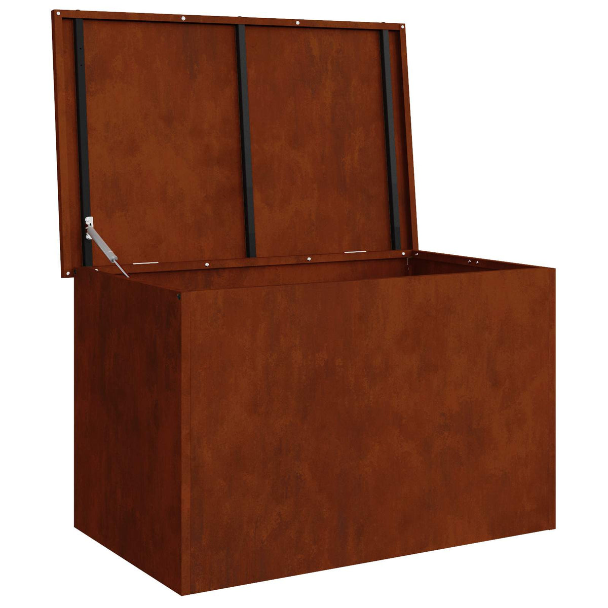 Have opbevaringspude kasse Galvaniseret stål 80 x 50,5 x 50 cm