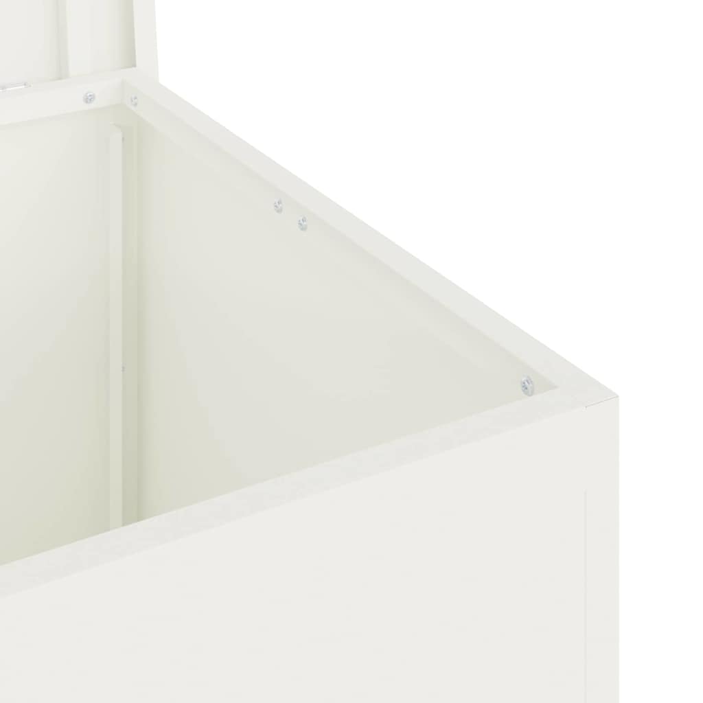 Have opbevaringspude kasse Galvaniseret stål 55 x 50,5 x 50 cm