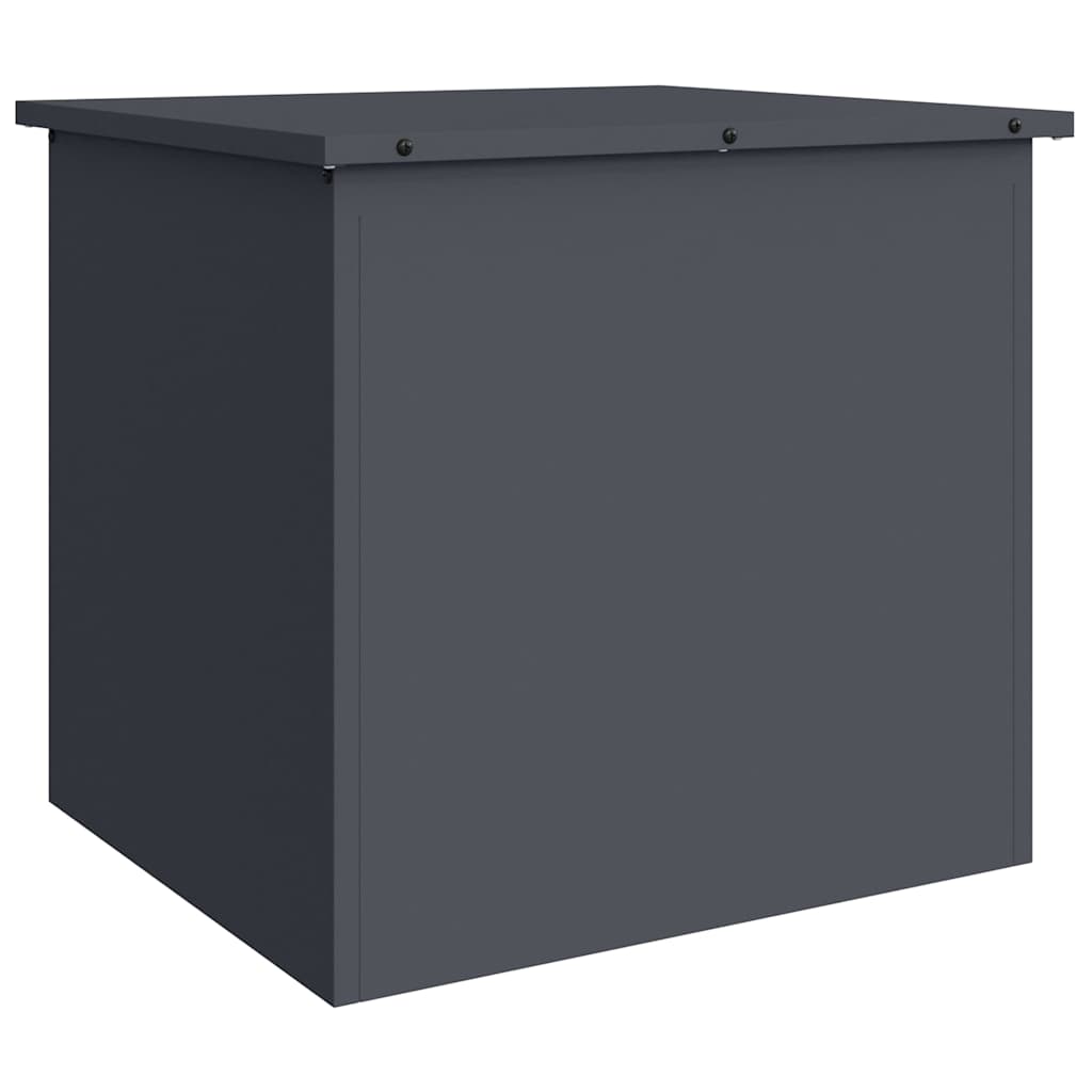 Have opbevaringspude kasse Galvaniseret stål 55 x 50,5 x 50 cm