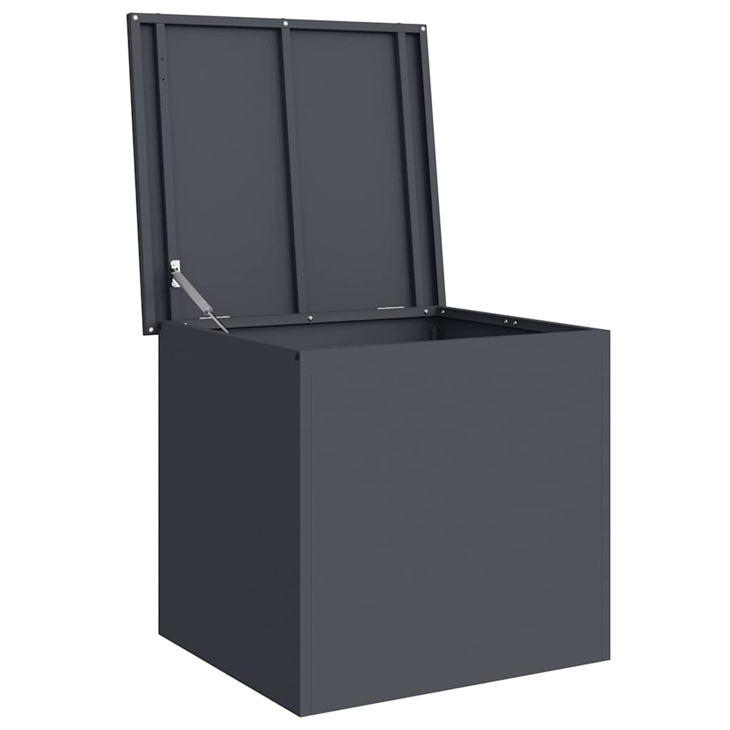 Have opbevaringspude kasse Galvaniseret stål 55 x 50,5 x 50 cm
