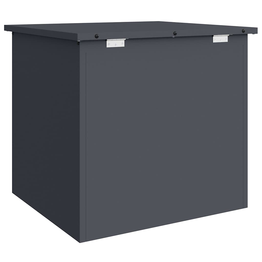 Have opbevaringspude kasse Galvaniseret stål 55 x 50,5 x 50 cm