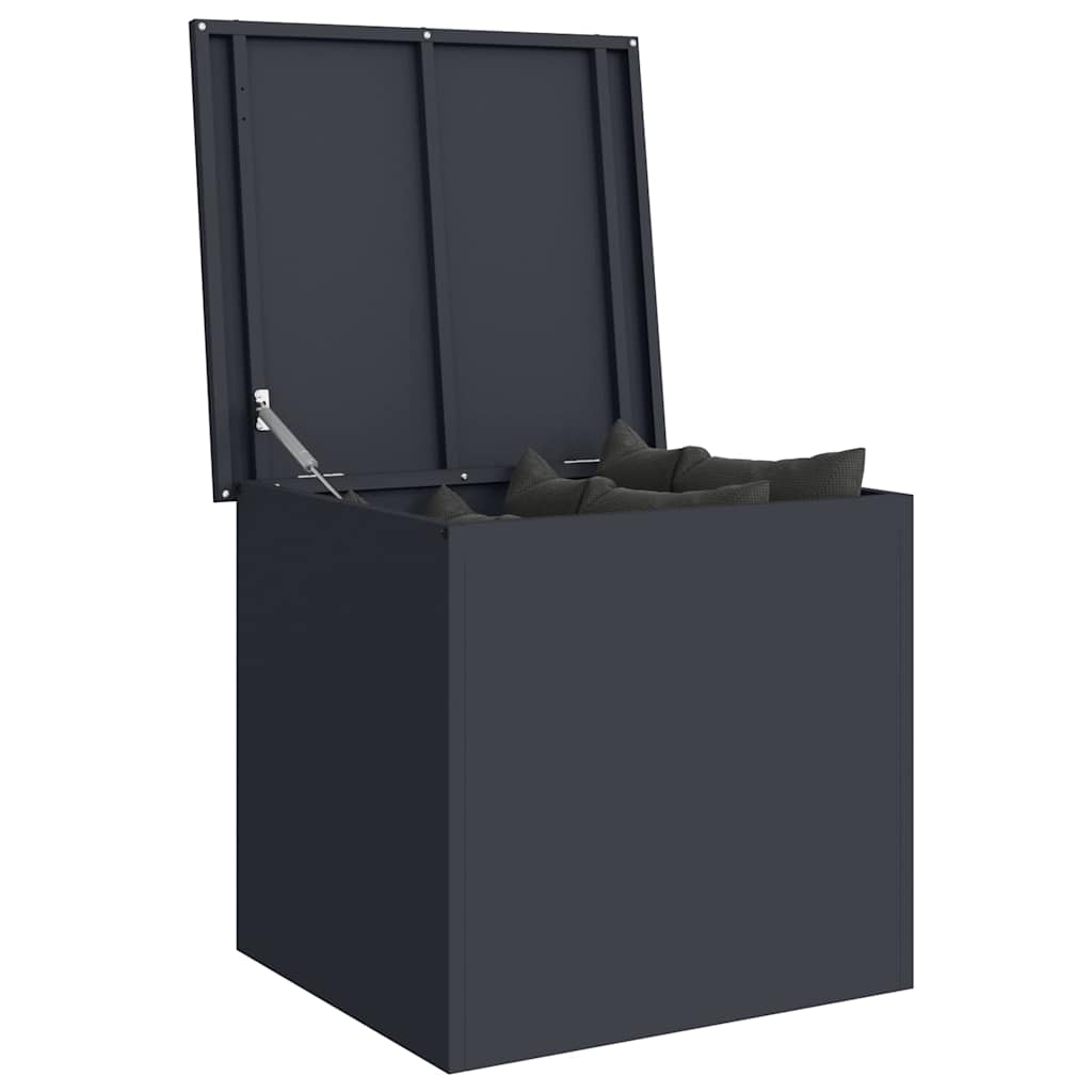 Have opbevaringspude kasse Galvaniseret stål 55 x 50,5 x 50 cm