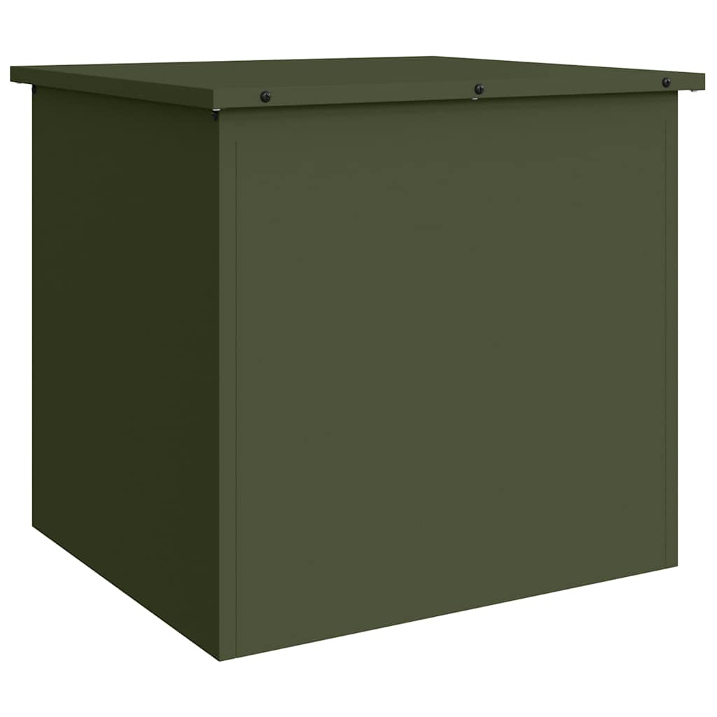 Have opbevaringspude kasse Galvaniseret stål 55 x 50,5 x 50 cm