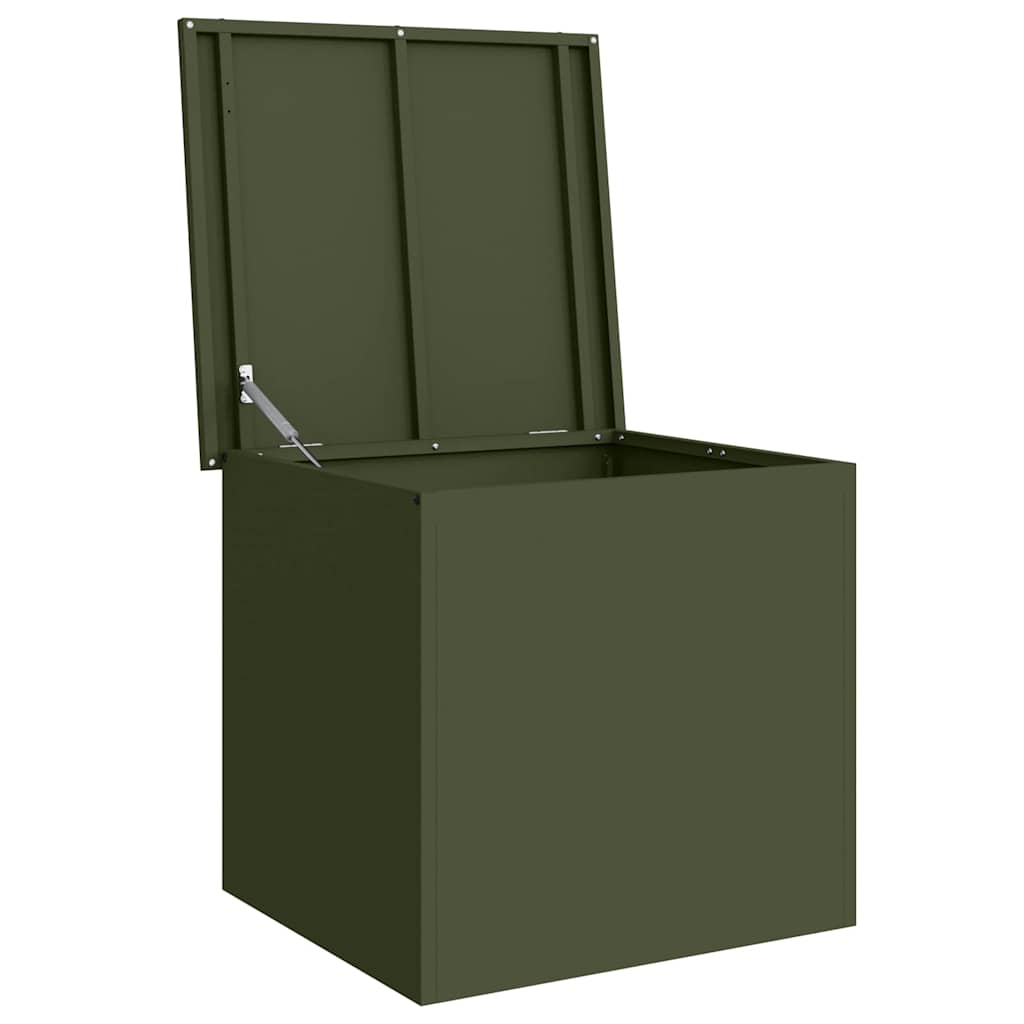 Have opbevaringspude kasse Galvaniseret stål 55 x 50,5 x 50 cm