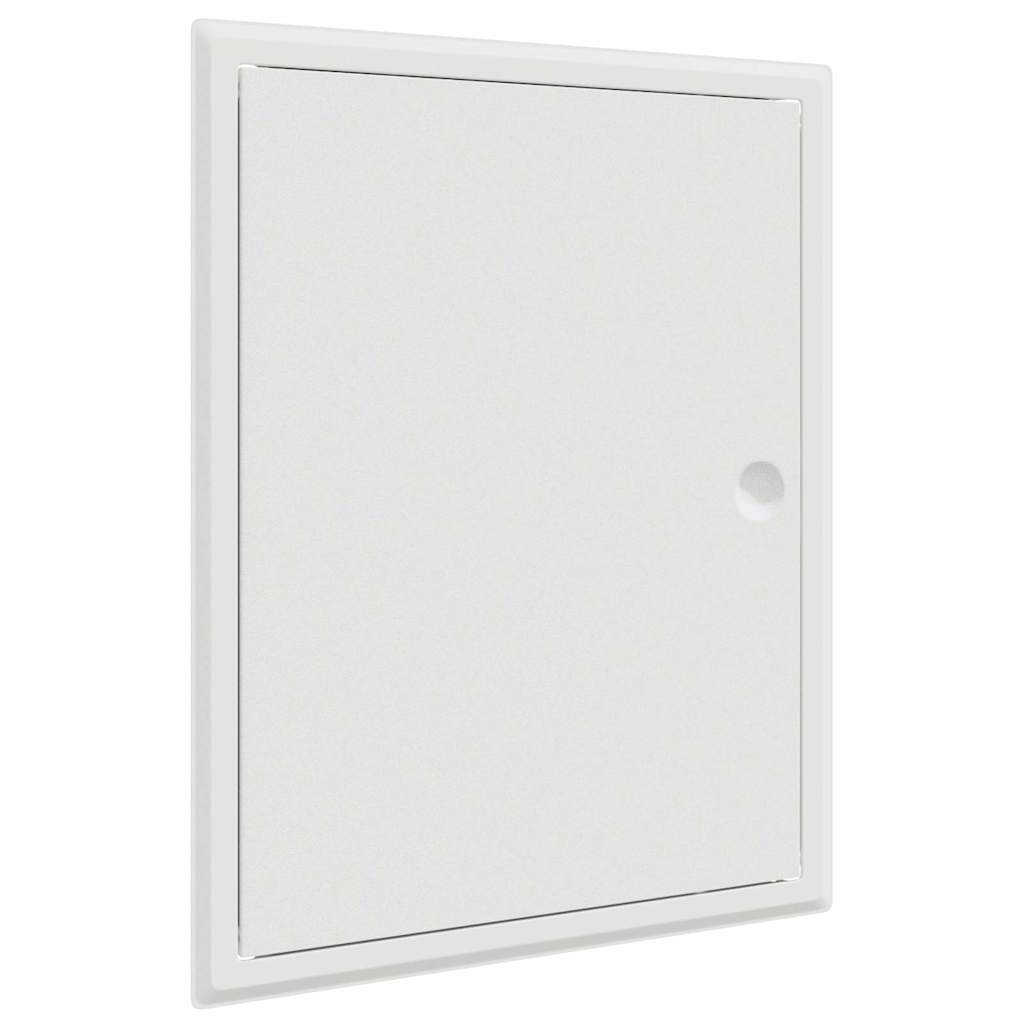 Adgangspanel Hvid 43 x 33 x 3 cm Stål
