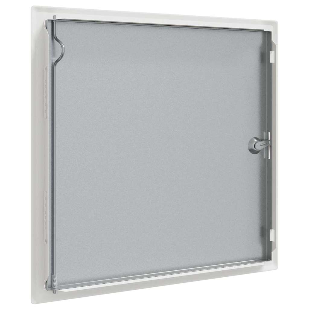 Adgangspanel Hvid 43 x 43 x 3 cm Stål