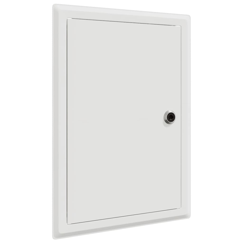Adgangspanel Hvid 33 x 23 x 3 cm Stål