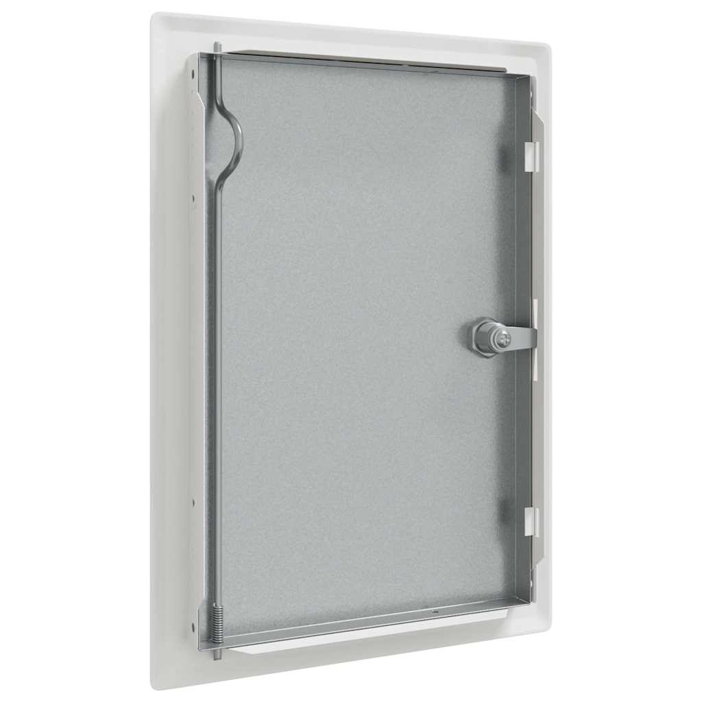 Adgangspanel Hvid 33 x 23 x 3 cm Stål