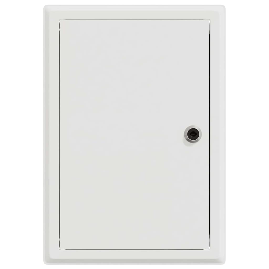 Adgangspanel Hvid 33 x 23 x 3 cm Stål