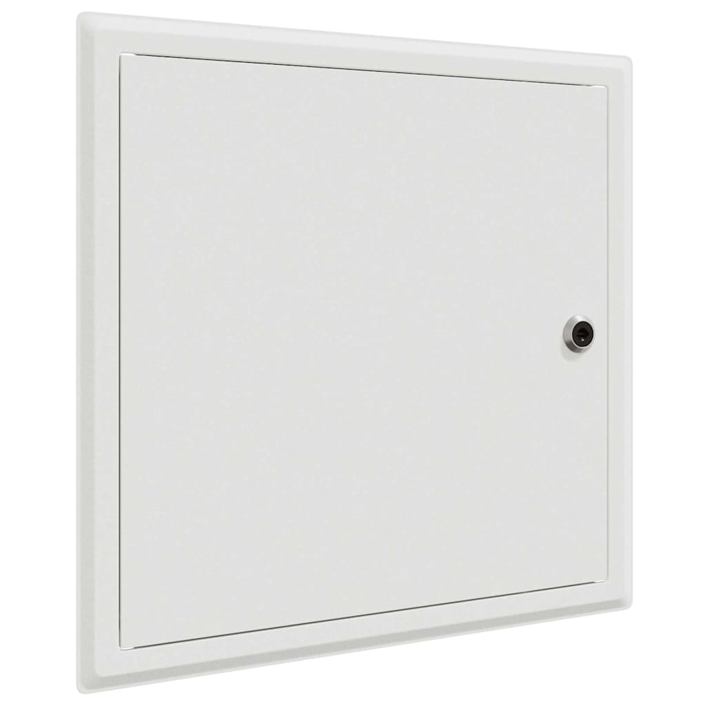 Adgangspanel Hvid 33 x 33 x 3 cm Stål
