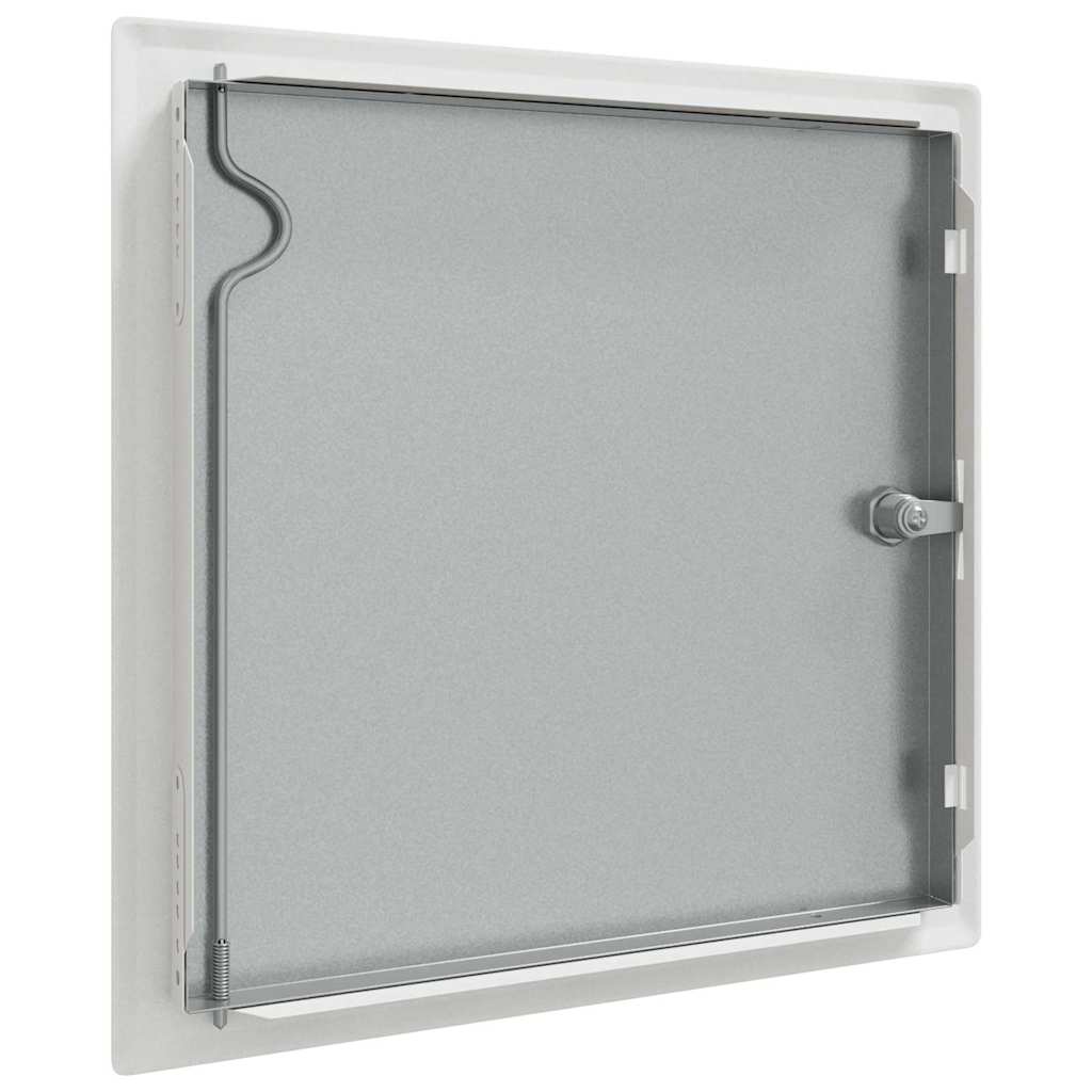 Adgangspanel Hvid 33 x 33 x 3 cm Stål
