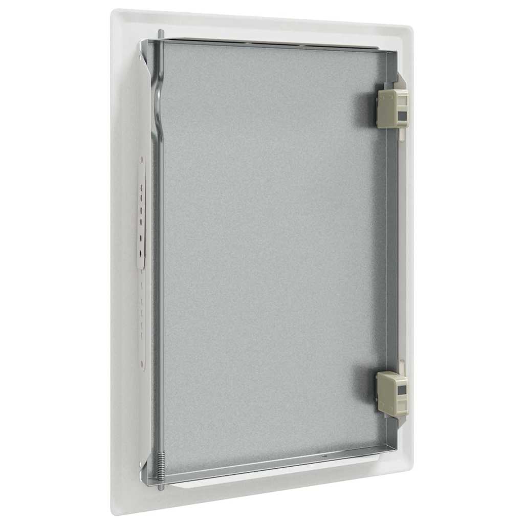 Adgangspanel Hvid 33 x 23 x 3 cm Stål