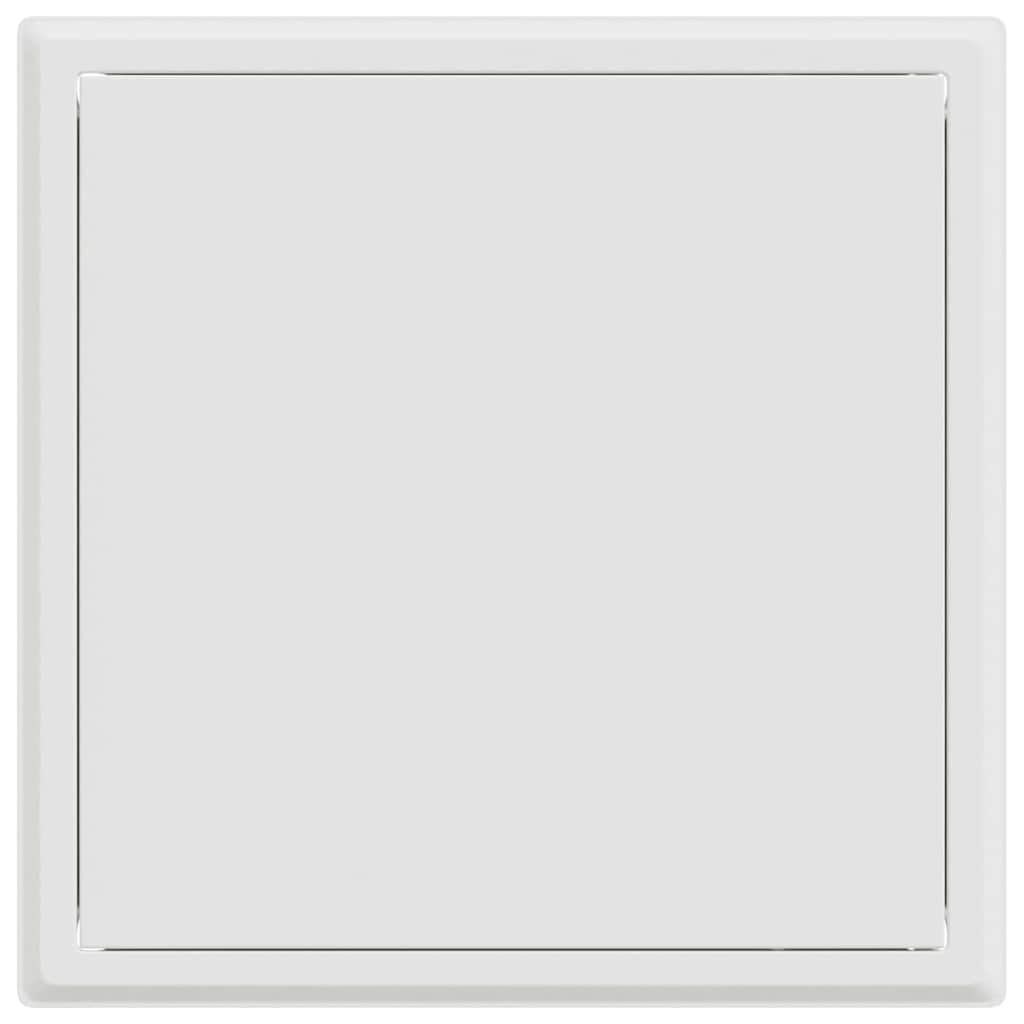 Adgangspanel Hvid 33,5 x 33,5 x 3 cm Stål