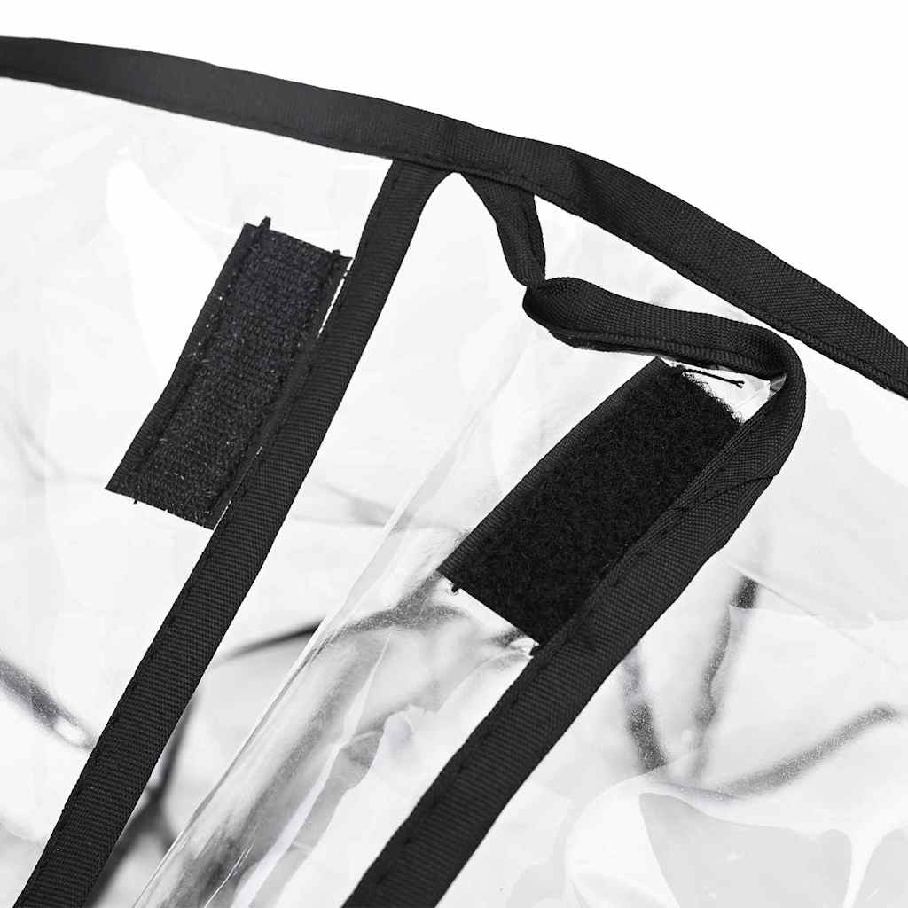 Kæledyr barnvognsdække Transparent 66 x 35 x 59 cm PVC