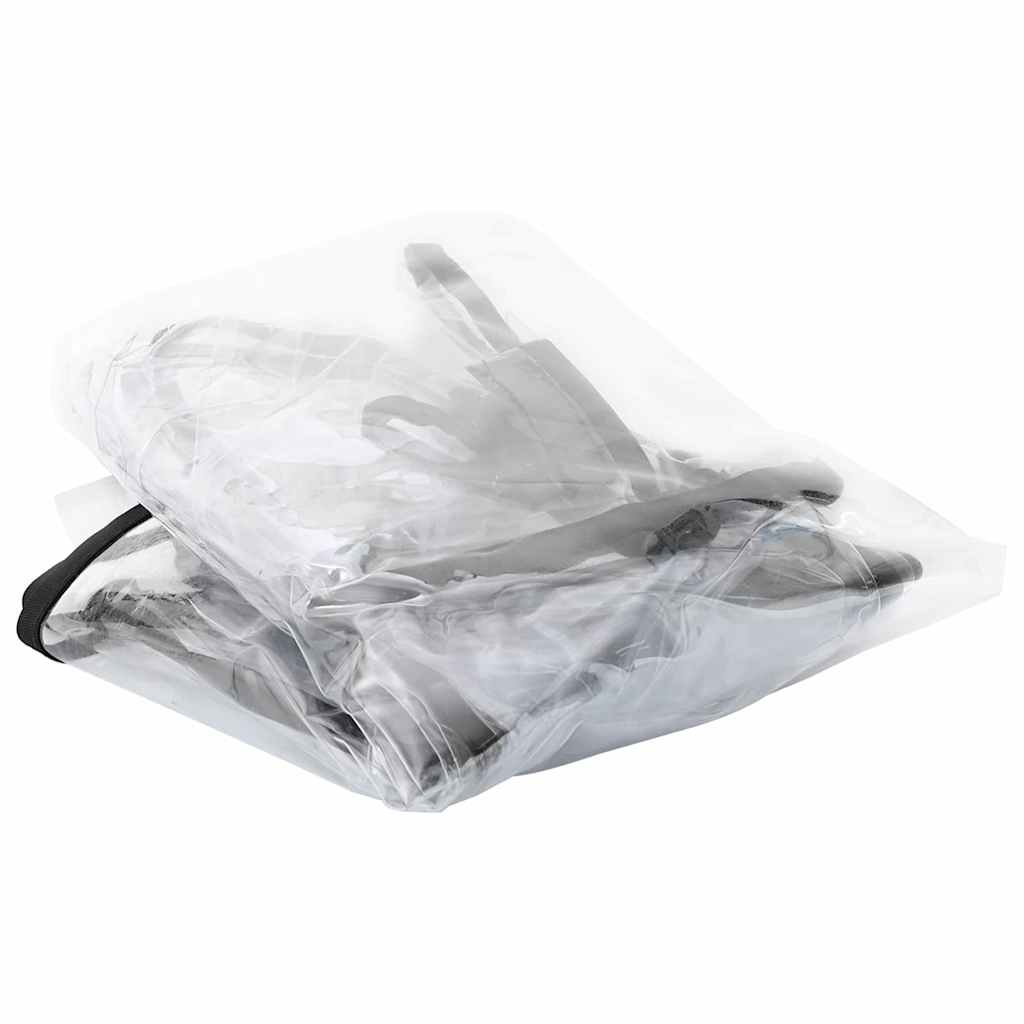 Kæledyr barnvognsdække Transparent 66 x 35 x 59 cm PVC