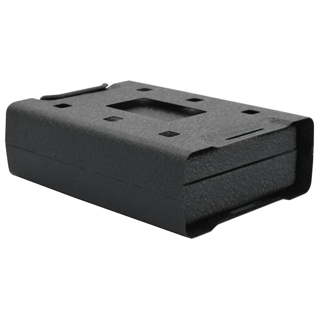 Bil Safe med lås Sort 22 x 16 x 7 cm Stål