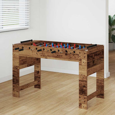 Fodboldbord Gammelt træ 125 x 60,5 x 80 cm Konstrueret træ