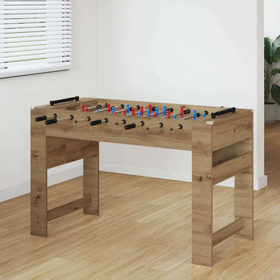 Fodboldbord Artisan Eg 125 x 60,5 x 80 cm Konstrueret træ