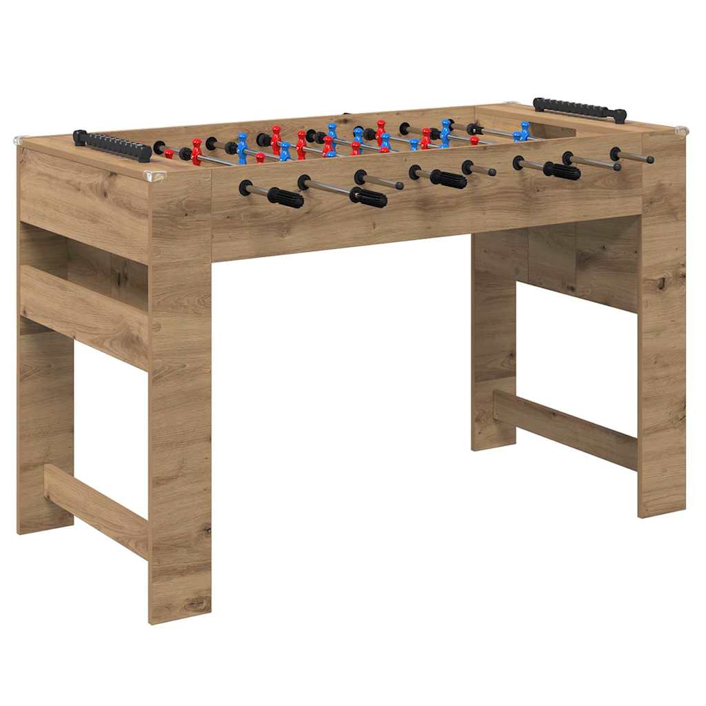 Fodboldbord Artisan Eg 125 x 60,5 x 80 cm Konstrueret træ