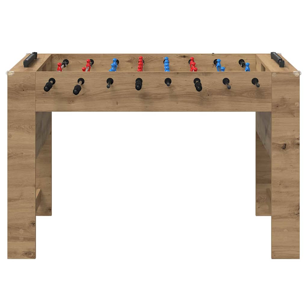 Fodboldbord Artisan Eg 125 x 60,5 x 80 cm Konstrueret træ