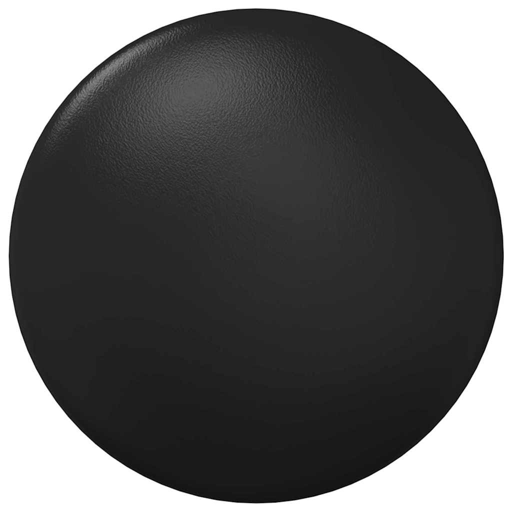 Foosball Bord Endestykker 10 stk. Sort 1,5 x 1,5 x 1 cm PP
