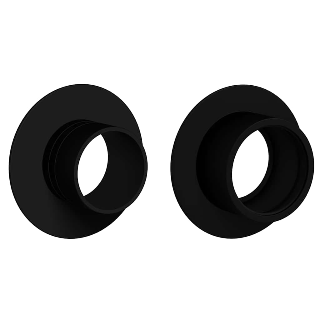 Fodboldbord Stopper 10 stk. Sort 3 x 3 x 1,4 cm HIPS