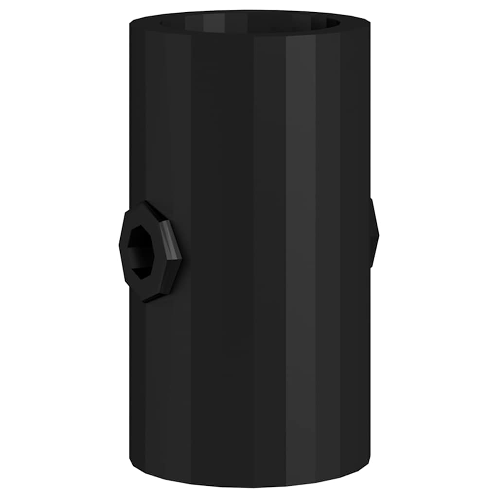 Fodboldbord Stopper 10 stk. Sort 1,7 x 1,7 x 3,2 cm PP