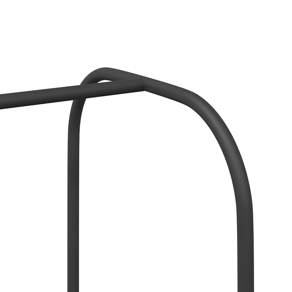 Tøjstativ Sort 100 x 44 x 160 cm Konstrueret træ