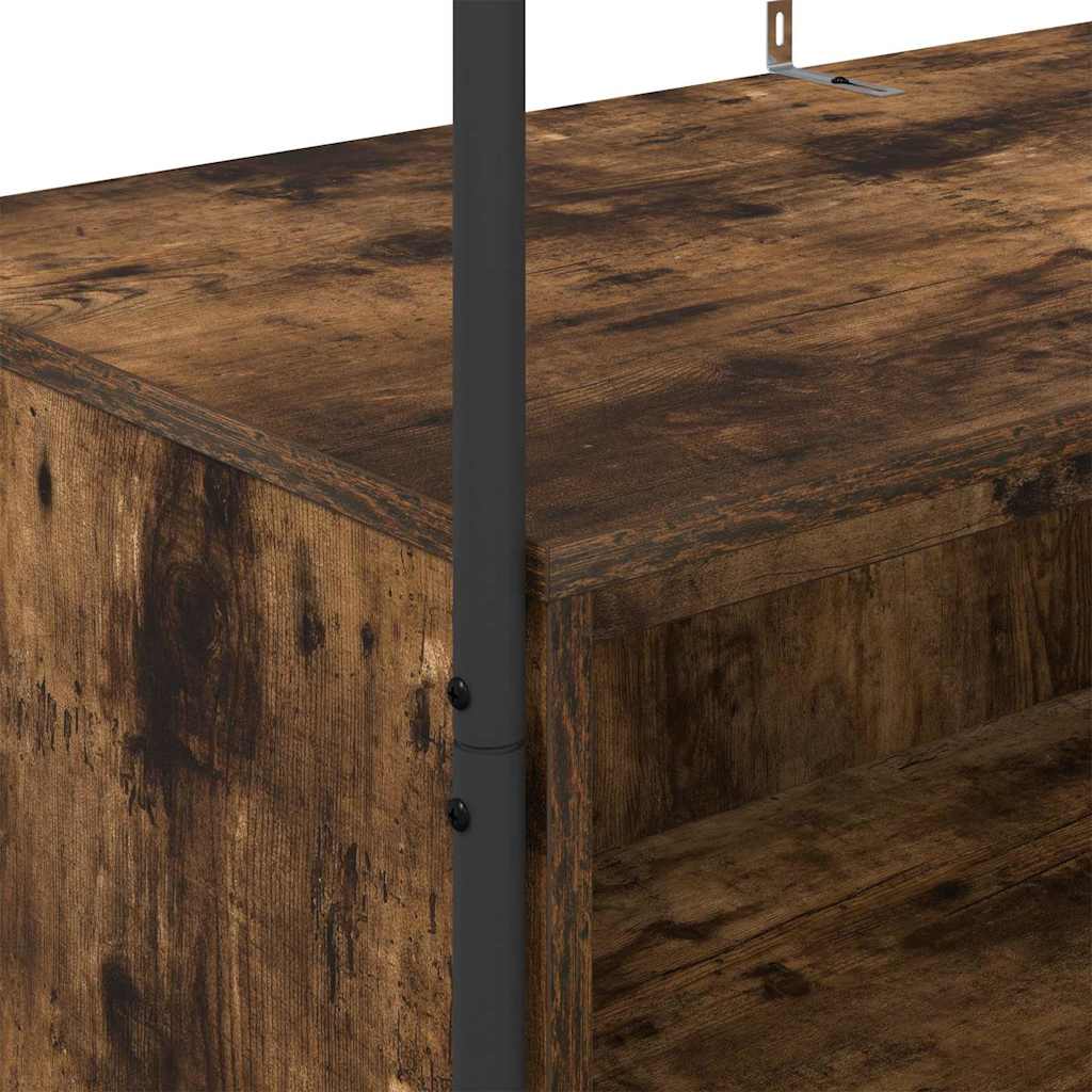 Tøjstativ Brun eg 100 x 44 x 160 cm Konstrueret træ