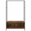 Tøjstativ Brun eg 100 x 44 x 160 cm Konstrueret træ
