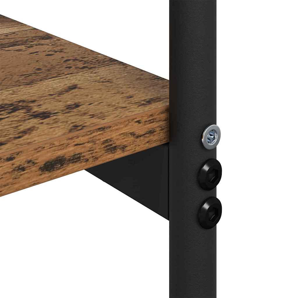 Konsolbord Gammelt træ 101 x 35 x 80,5 cm Konstrueret træ
